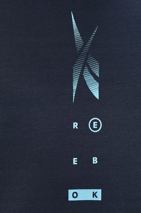 SPORTOWA KOSZULKA MĘSKA REEBOK MŁODZIEŻOWA TRENINGOWA T-SHIRT OLDSCHOOL Kolor dominujący czarny