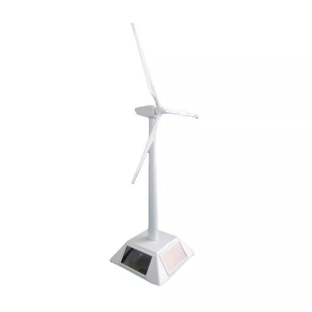 MODEL ZABAWKA TURBINA WIATROWA WIATRAK SOLARNY WENTYLATO