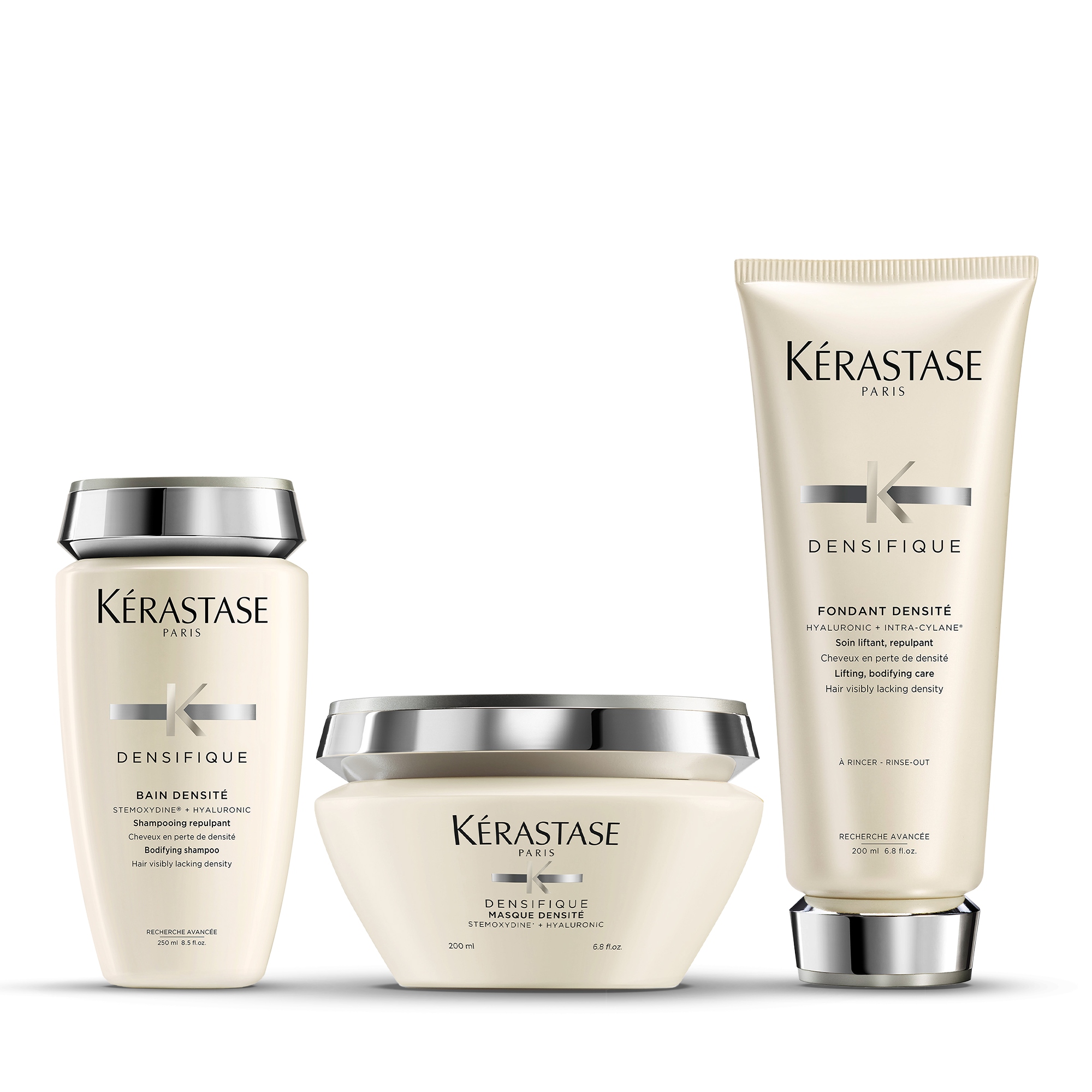 Kérastase Densifique Zestaw Zagęszczający Włosy Szampon Maska Odżywka