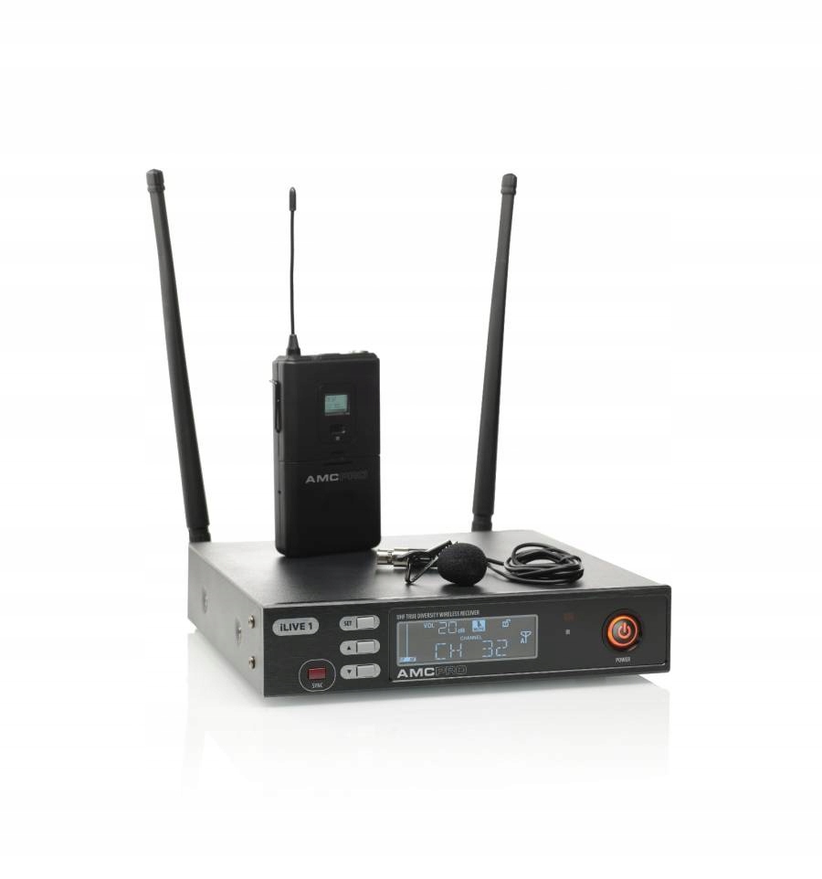 AMC iLive 1 Lavalier ZESTAW MIKROFONÓW KRAWATOWYCH