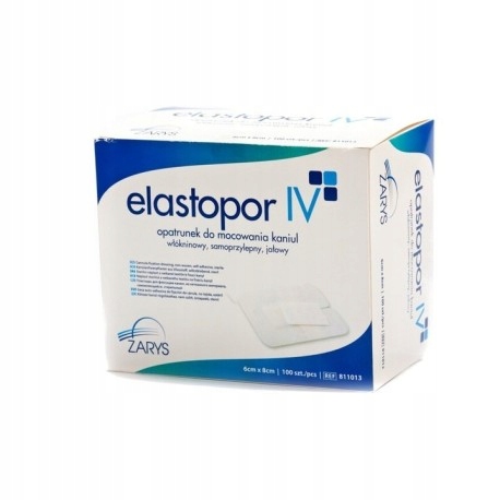

Zarys Elastopore IV mocowanie kaniul 100szt. 6x8cm