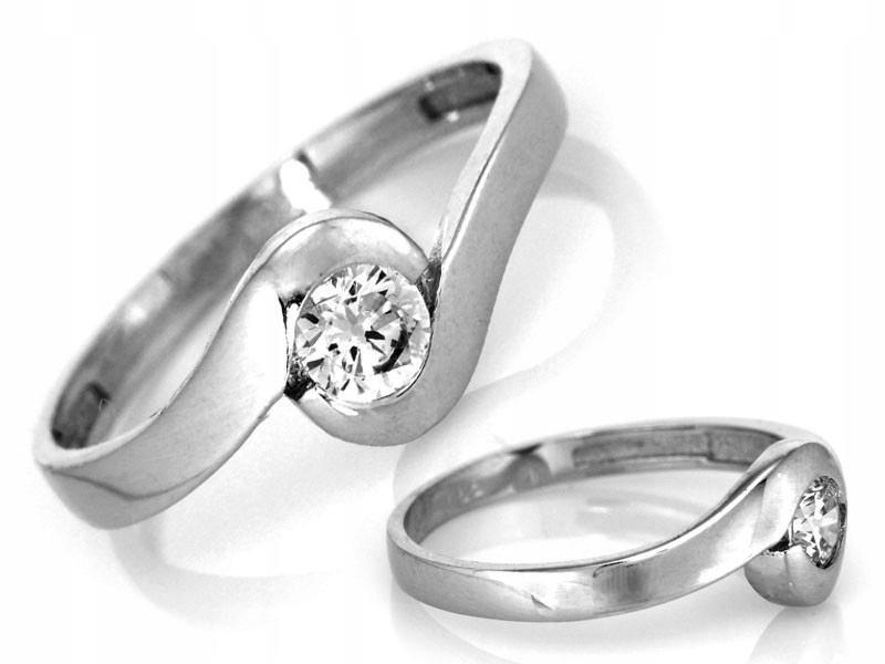 Dámský prstýnek ze zlata 585, moderní zlato 14k