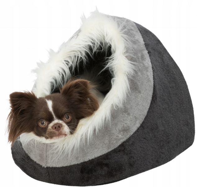 Levně Trixie Minou pelíšek psí budka yorka maltézského shih tzu kočky šedá