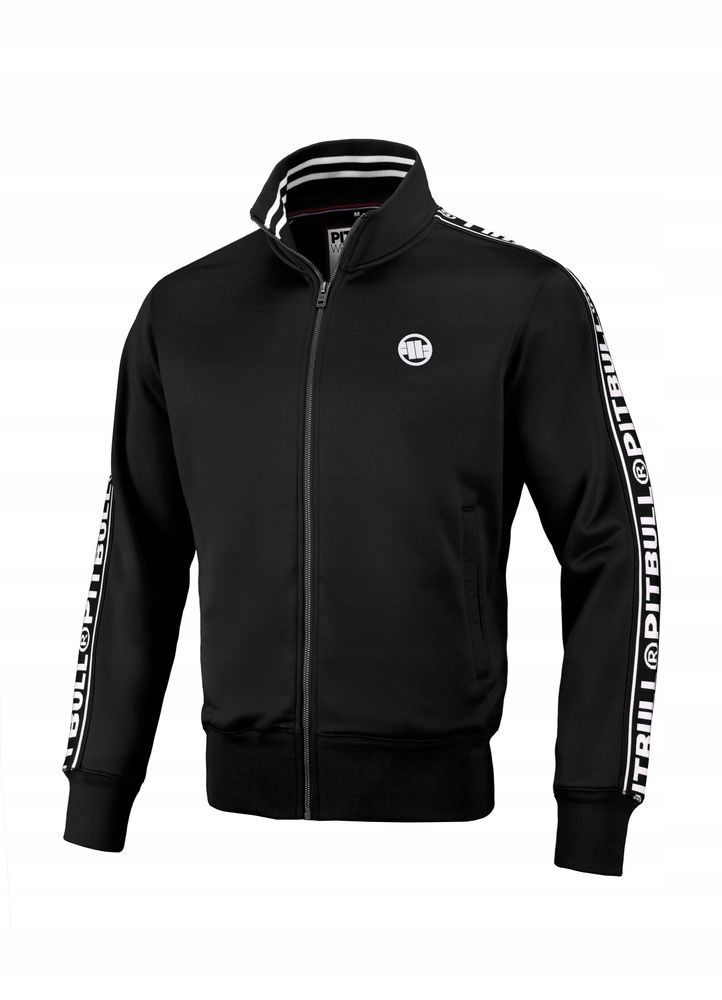 Pánská mikina na zip s logem Pitbull oldschool Rozepínací mikina