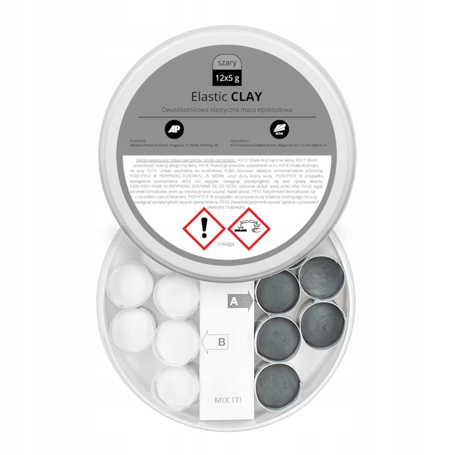 Elastic Clay elastyczna masa epoksydowa dwuskładnikowa