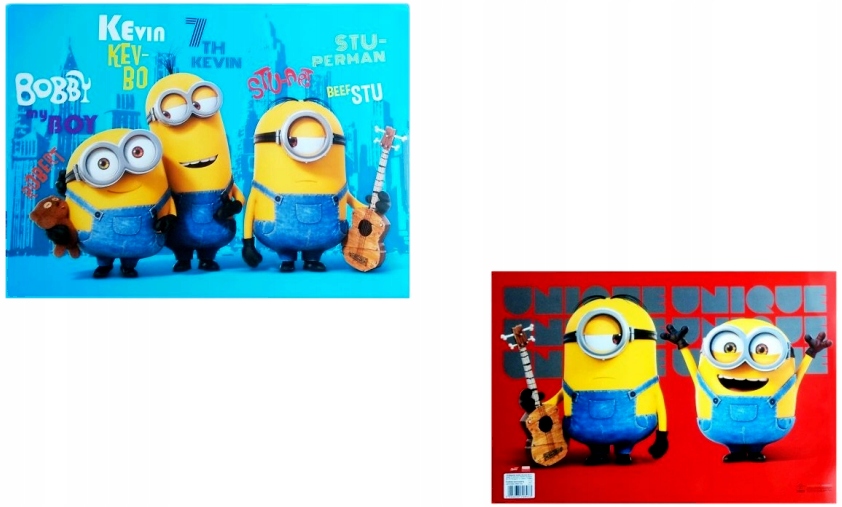 

Podkład Laminowany dwustronna Minionki 42x30