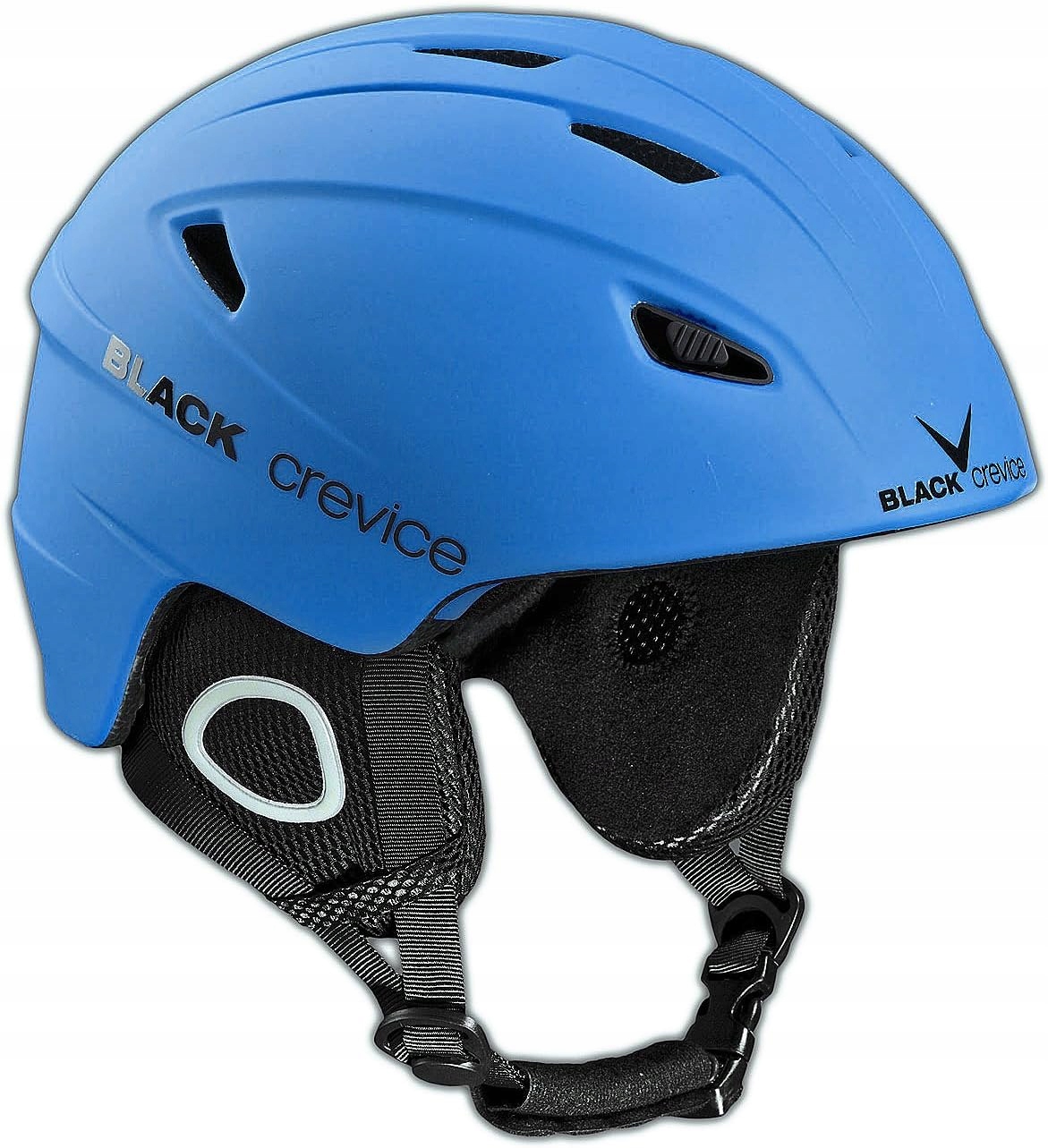 Kask Narciarski Black Crevice Kitzbuhel Blue XL 61 CM Niebieski