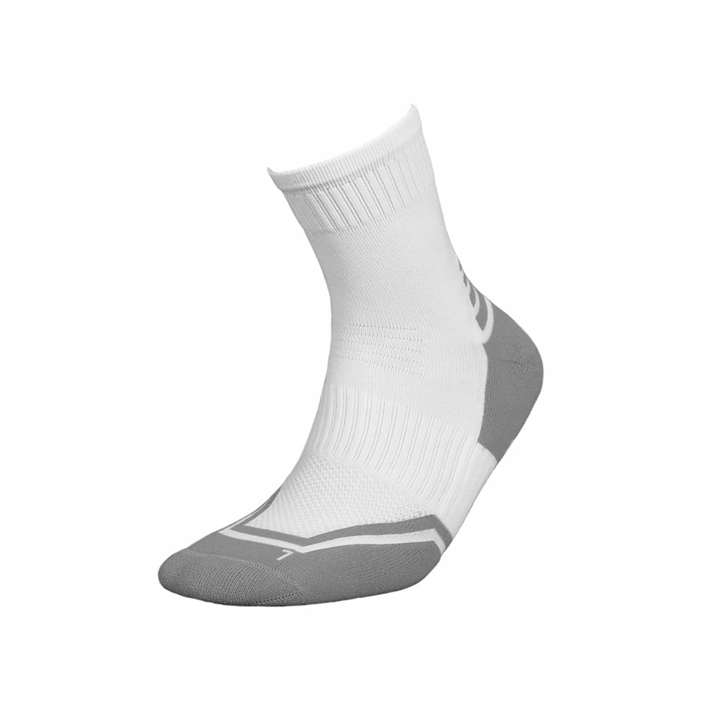 Skarpety sportowe Inmove Runner Silver Deodorant biały-szary 38-40