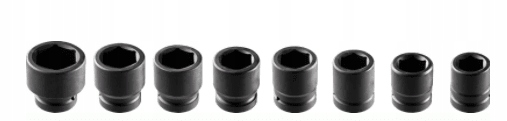 NASADKI UDAROWE 3/4'' 26-38 MM ZESTAW 8 SZT