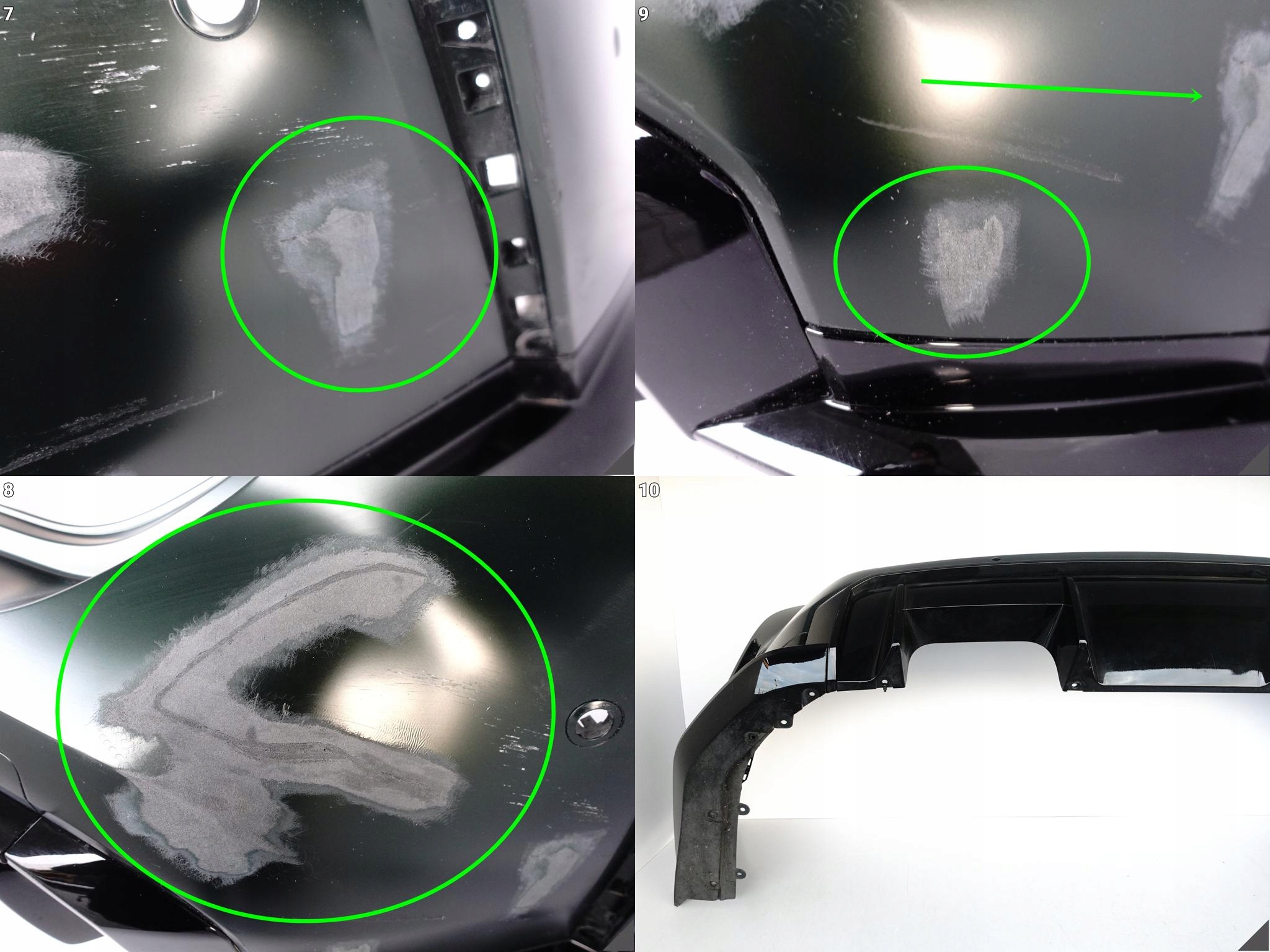 BMW M3 G81 M-POWER 21- KOMBI TOURING bumper rear part + SPOILER diffuser 6xPDC