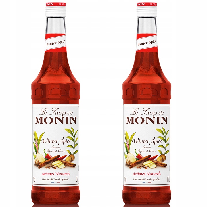 2x Syrop smakowy Monin Winter Spice Rozgrzewający 700 ml