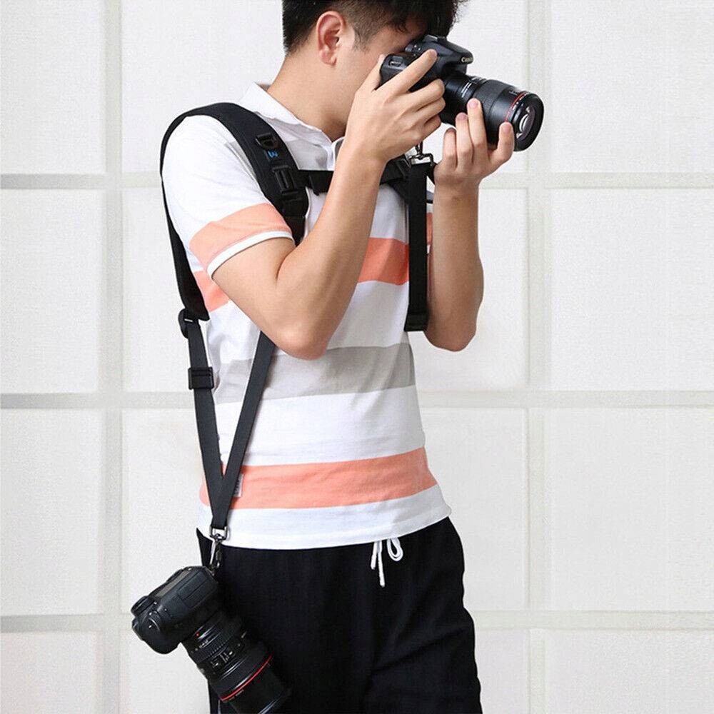 SZELKI FOTOGRAFICZNE REPORTERSKIE NA 2 APARATY UNIWERSALNE KOMFORTOWE PULUZ Marka Puluz