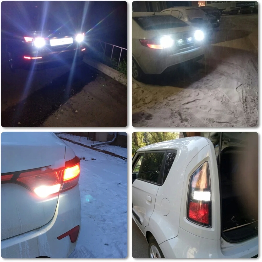 2x Canbus No Error Led Backup Reverse Light Lamp for FOR VW VOLKSWAGEN Marka bez marki