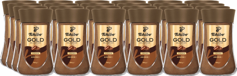Kawa rozpuszczalna Tchibo Gold Crema 180g x24