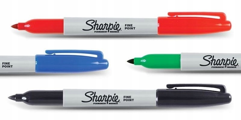 

Marker Permanentny Sharpie 4 Komplet Zestaw