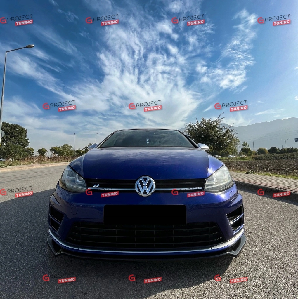 Dokładka przedniego zderzaka do VW GOLF VII 2012-2016 czarny połysk EAN (GTIN) 4099654100835