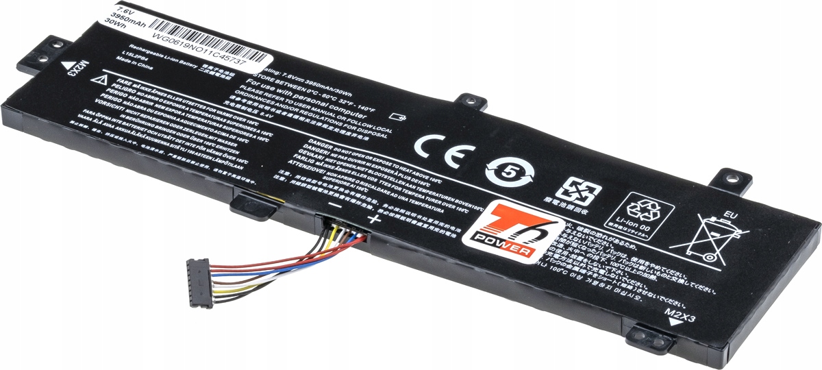 Batéria T6 Power Lenovo IdeaPad 310-15IKB, 310-15ABR, 510-15IKB, 3950mAh,…