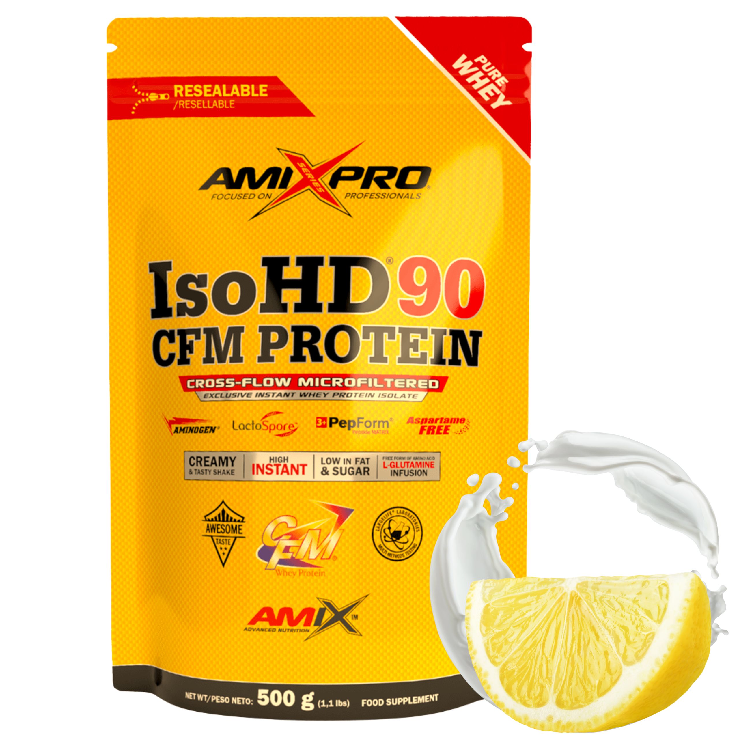 Proteinový Izolát syrovátkového Wpi bez cukru Protein na redukci 500 g