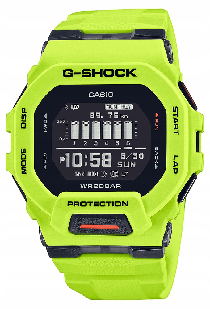 Hodinky Casio G-shock GBD-200-9ER pro běhání a plavání