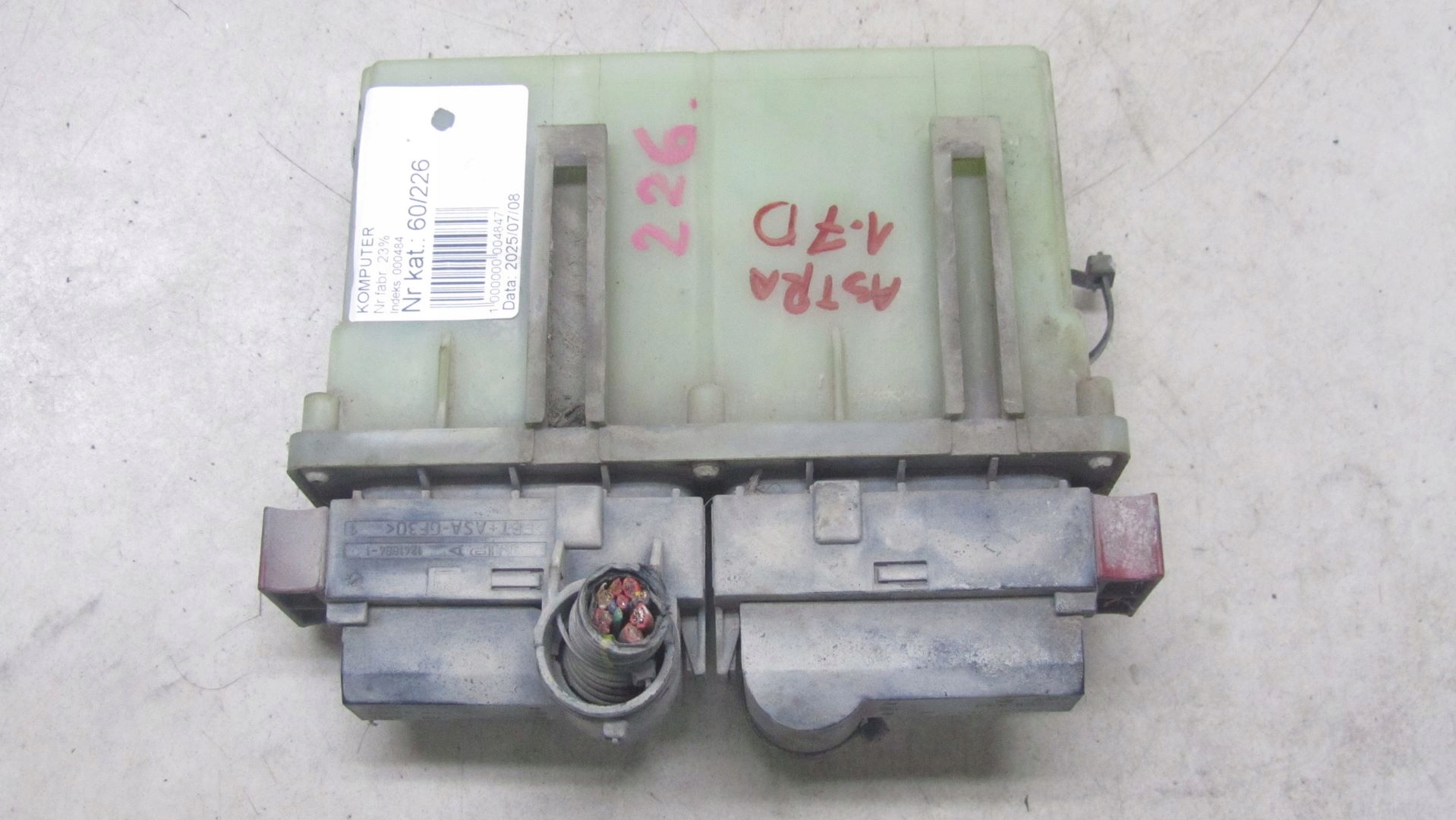 OPEL ASTRA G STEROWNIK WENTYLATORA 968537