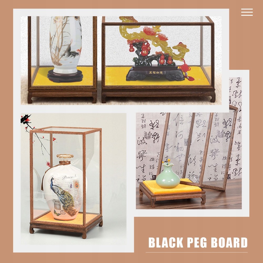 MODELE SZKLANA SZAFKA PRZEZROCZYSTA KOSTKA NA Szerokość produktu 19 cm