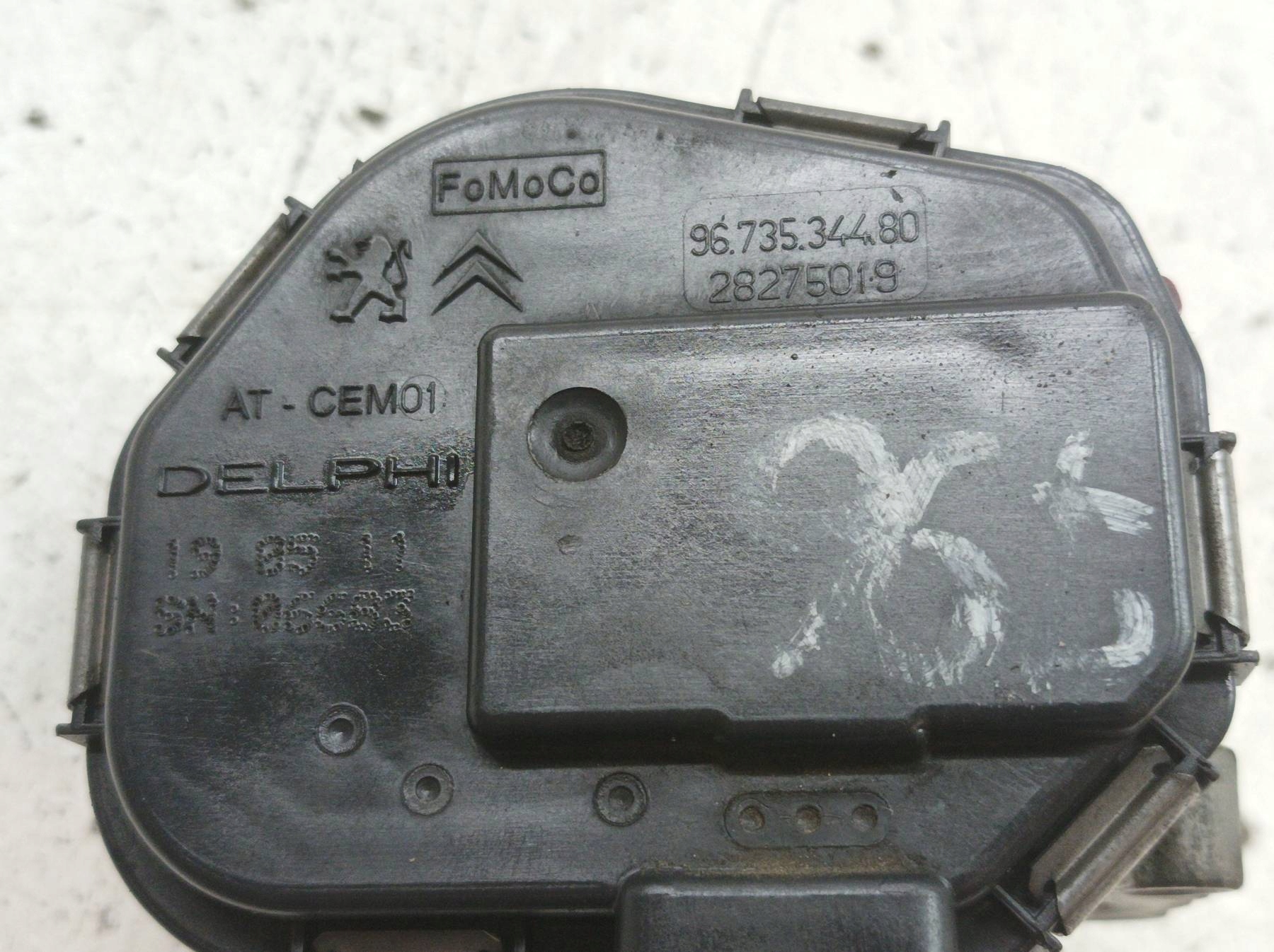 Valvola a farfalla 9673534480 1.6 E HDI Peugeot Partner II (2008- )