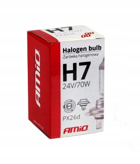 

Żarówka H7 24V 70W Amiq