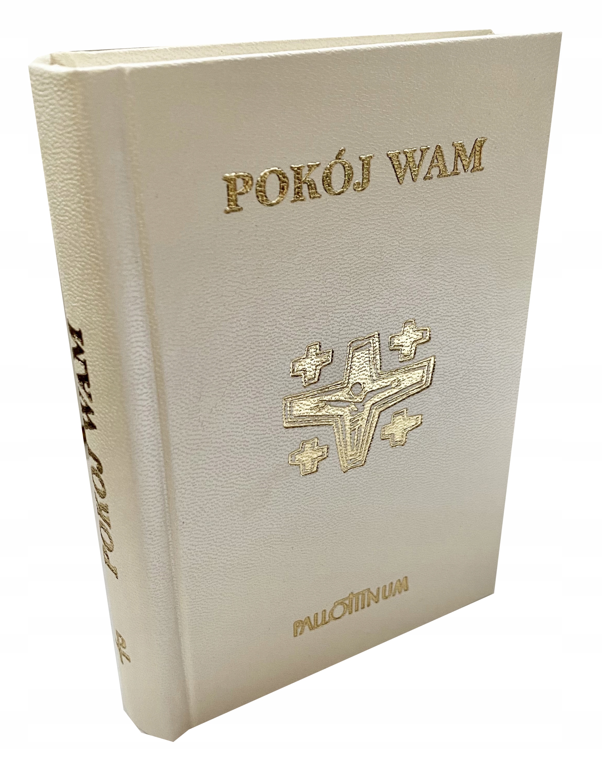 

Pokój Wam modlitewnik biały duży druk