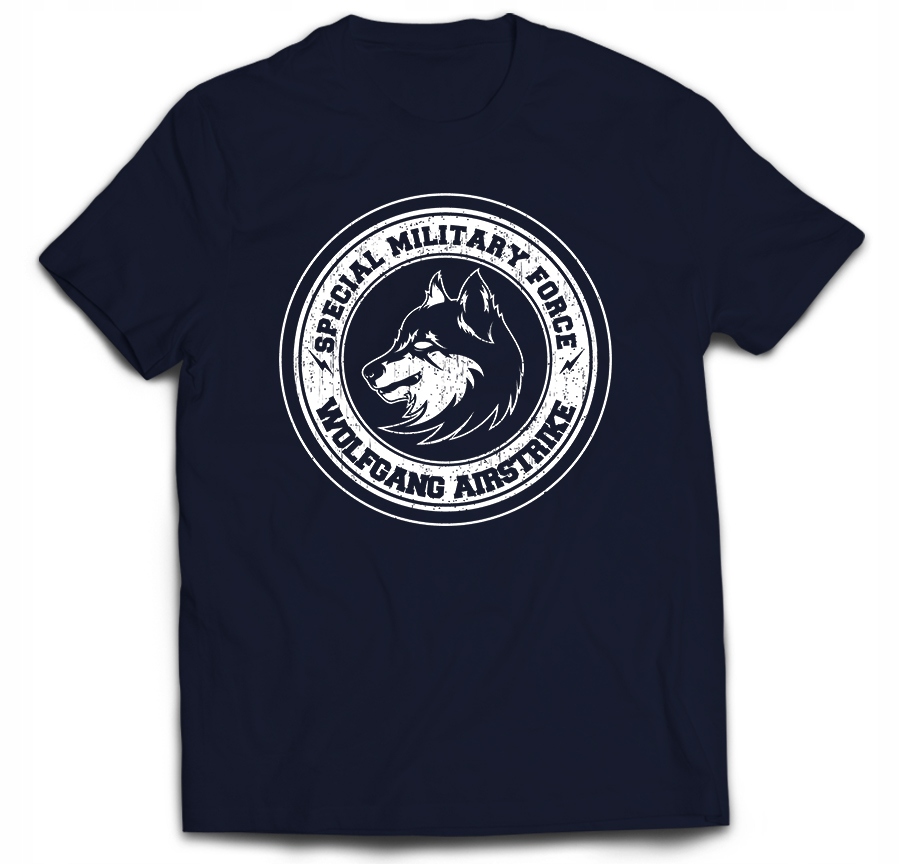 

Tshirt wilk armia siły specjalne special forces L
