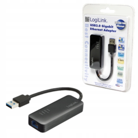 Logilink Adaptér Usb 3.0 na Gigabit Síťový adaptér Ethernet Fast