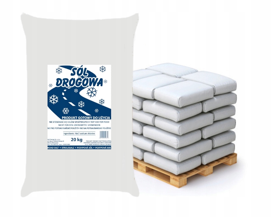Sól drogowa sól 1000 kg