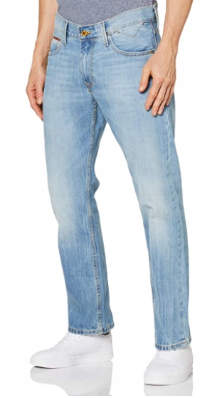 

424* Hilfiger Denim Jeansy Męskie Bawełniane 30/32