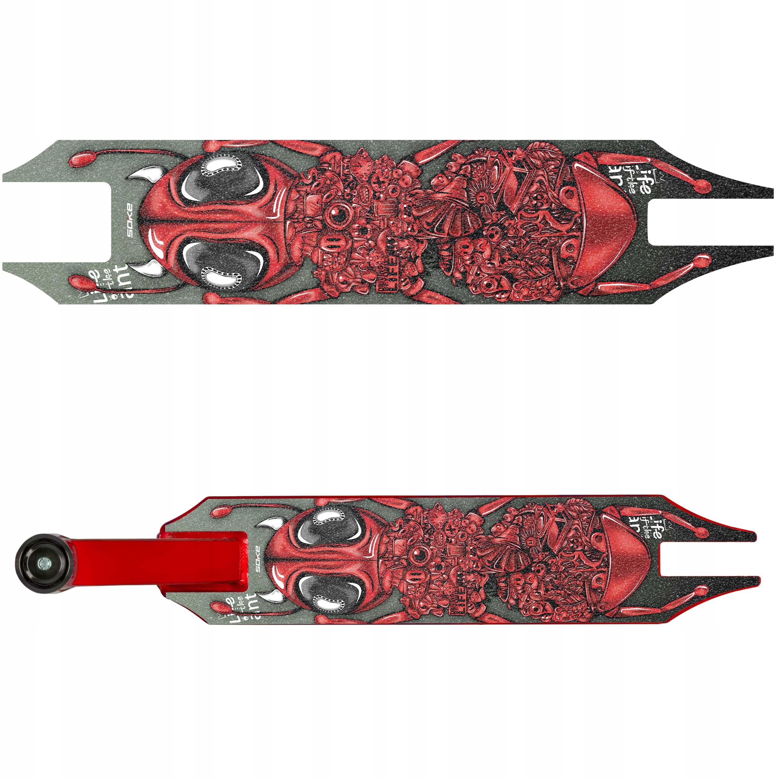 GRIP TAPE DO HULAJNOGI PAPIER ŚCIERNY TAŚMA NA HULAJNOGĘ SOKE SKATE