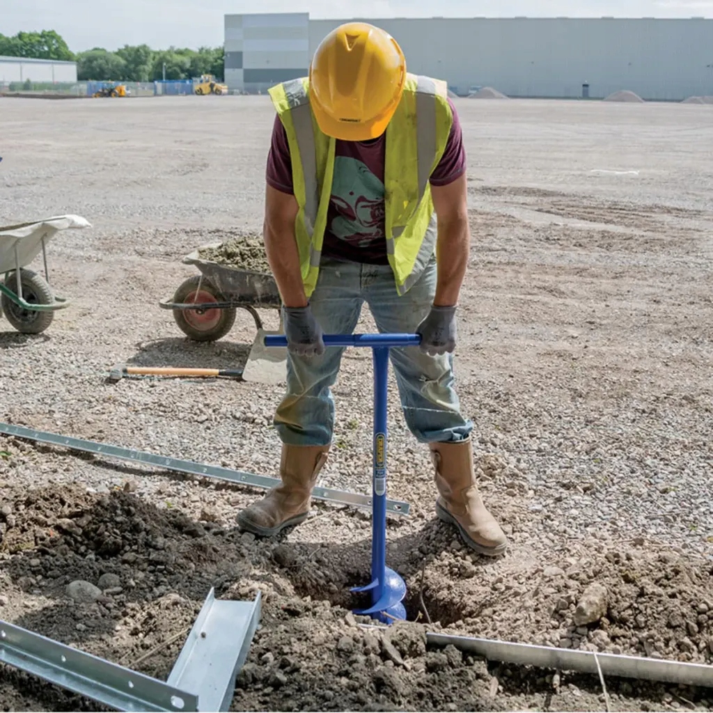 Draper Tools Dołownik do słupków ze świdrem, 1070x155 mm, niebieski Kod producenta 24414