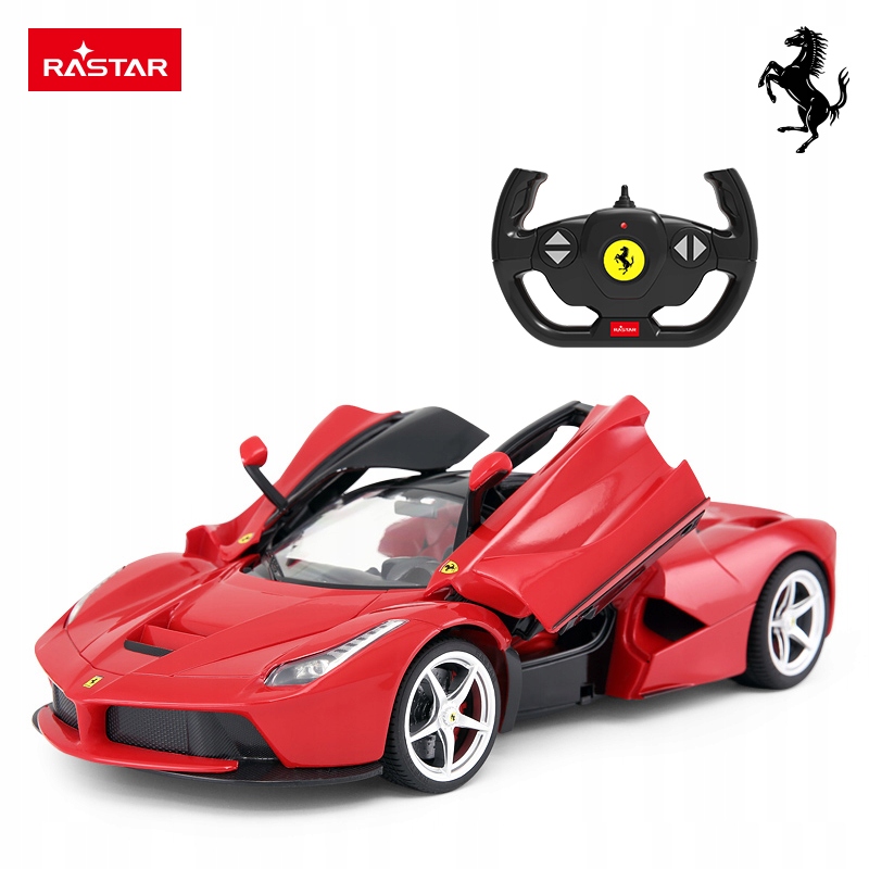 Samochód Rastar Ferrari LaFerrari 1:14 czerwony (5901384730956