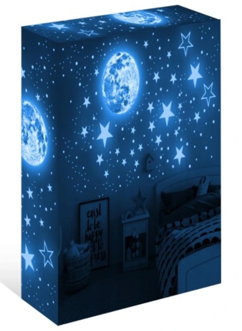 

Gwiazdki Fluorescencyjne Naklejki Kosmos 563 Szt