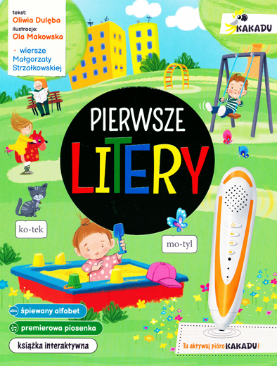 

Pierwsze litery. Interaktywna seria Kakadu