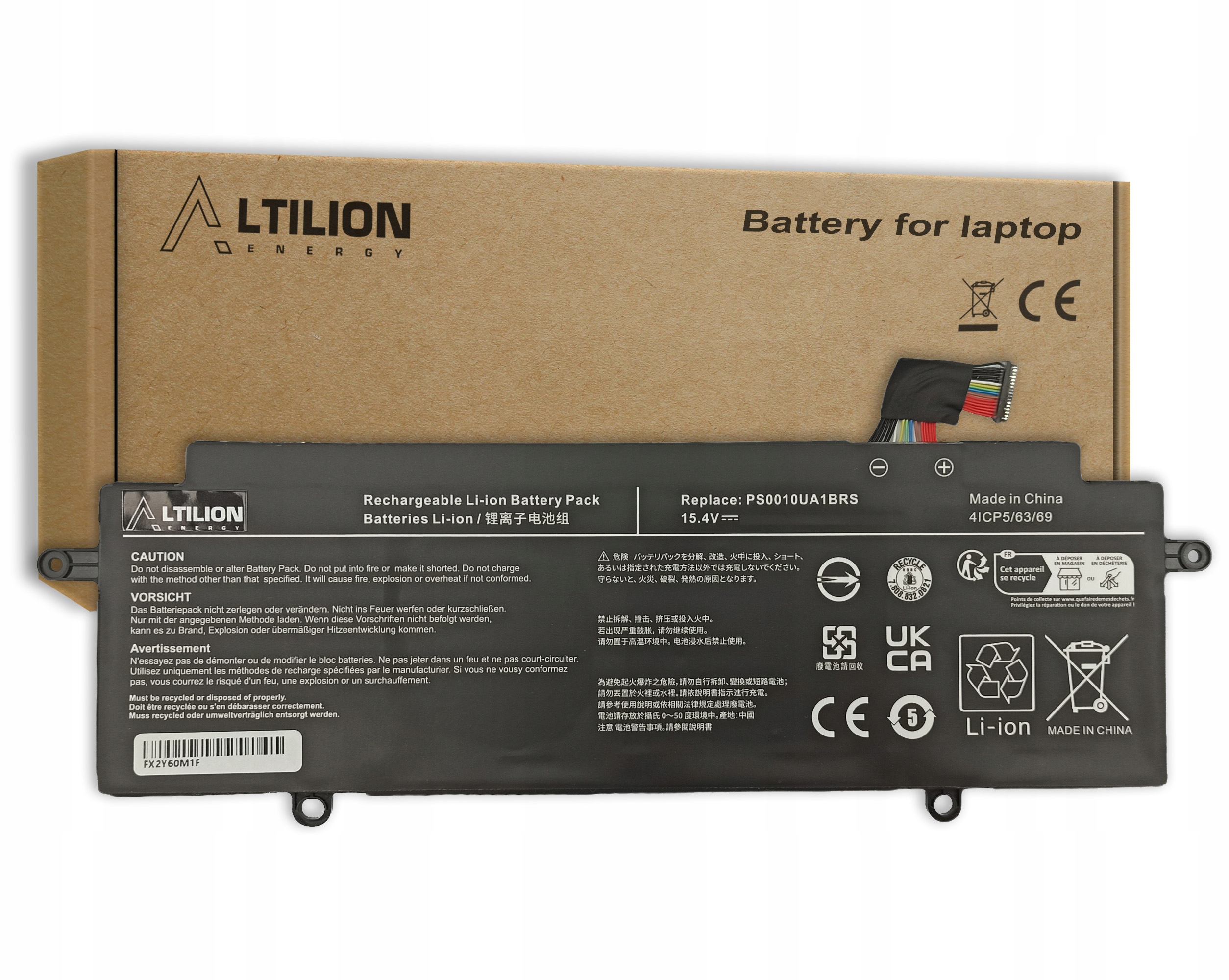 Batéria PS0010UA1BRS pre Toshiba Dynabook Portege X30W