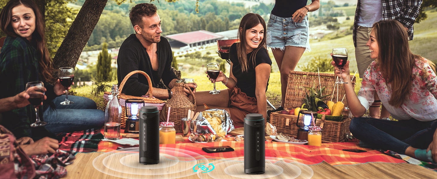 30W PRZENOŚNY GŁOŚNIK BLUETOOTH 5.3 IPX7 BEZPRZEWODOWE Marka Tronsmart