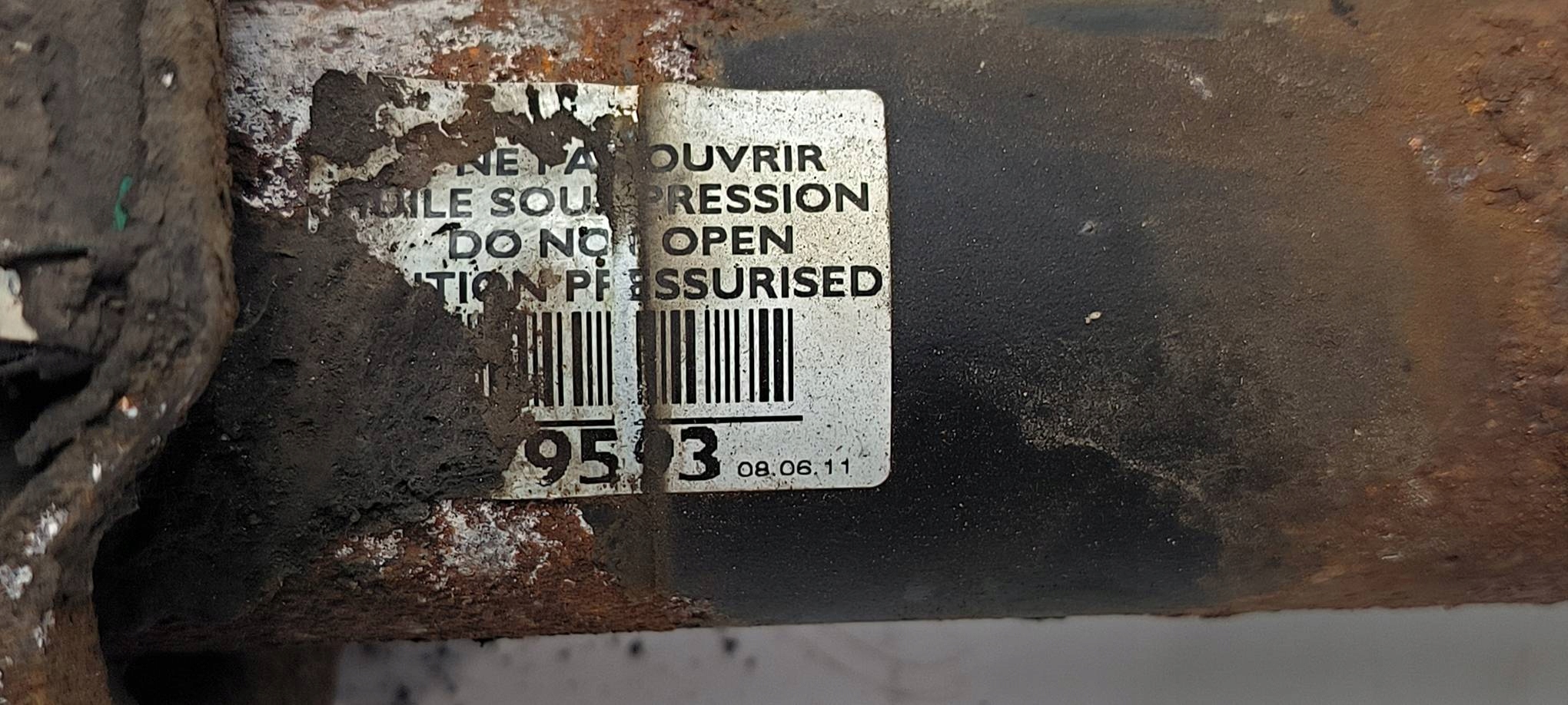 shock absorber left rear part PEUGEOT 508 and SW