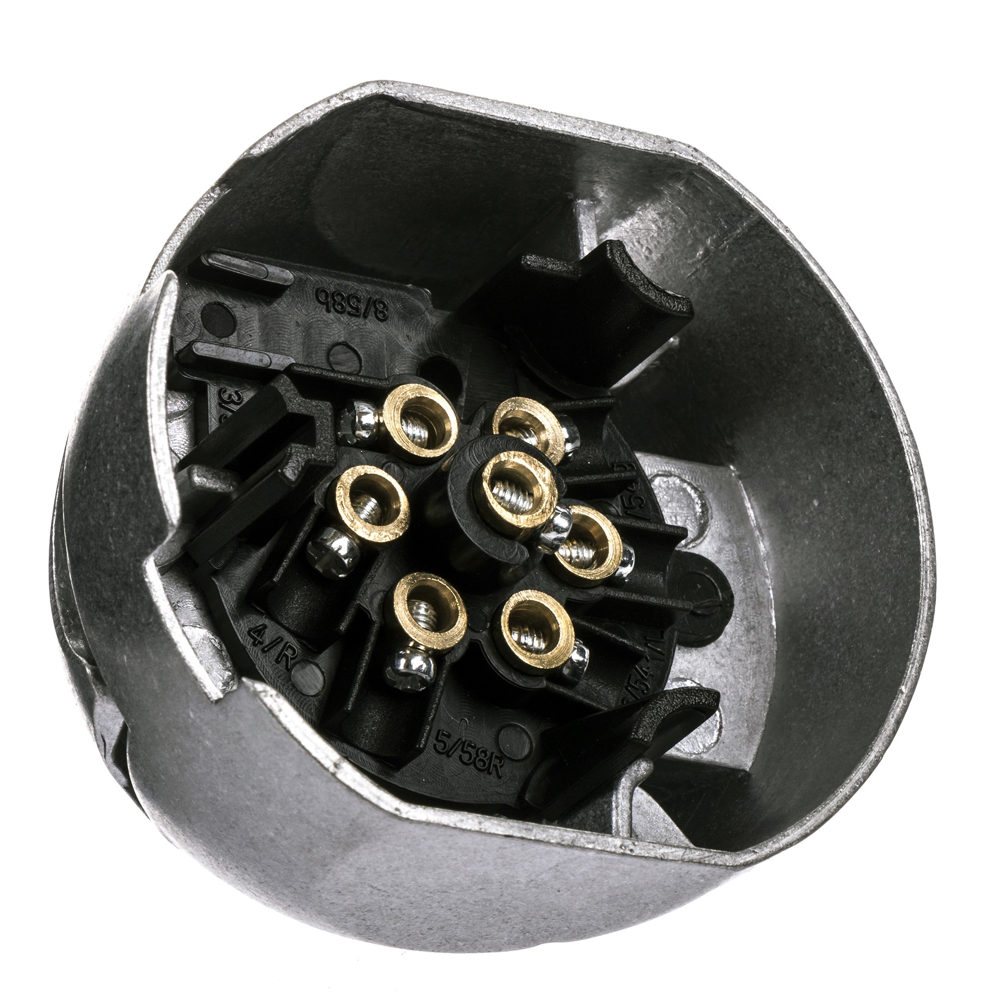 GNIAZDO ELEKTRYCZNE 7-BIEGUNOWE PRZYCZEPY ALU Producent części inny