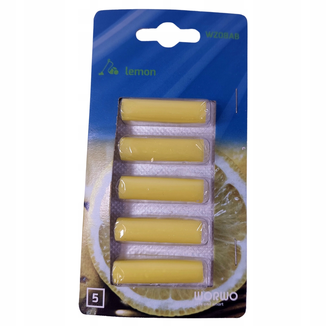 Cytrynowy zapach do odkurzacza pałeczki 5 szt.