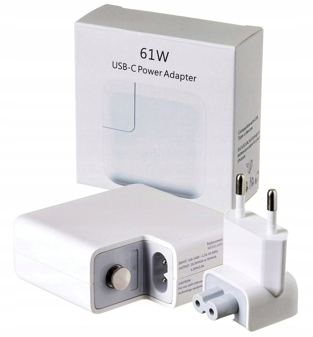 

Ładowarka zasilacz Usb-c do Apple 61W Pd