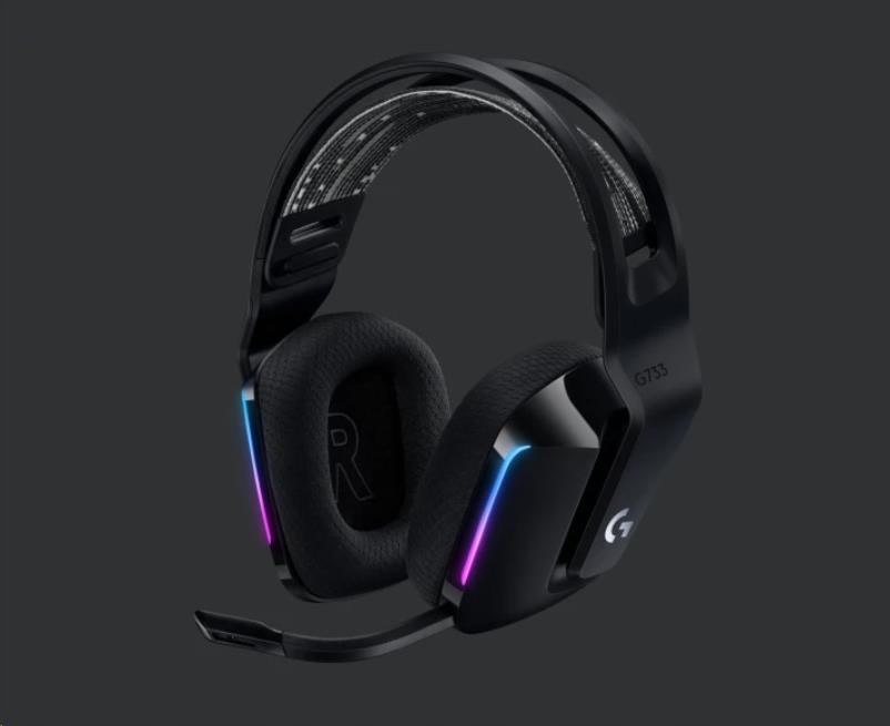 Logitech herní sluchátka G733, Lightspeed Wireless Rgb Gaming Headset, …