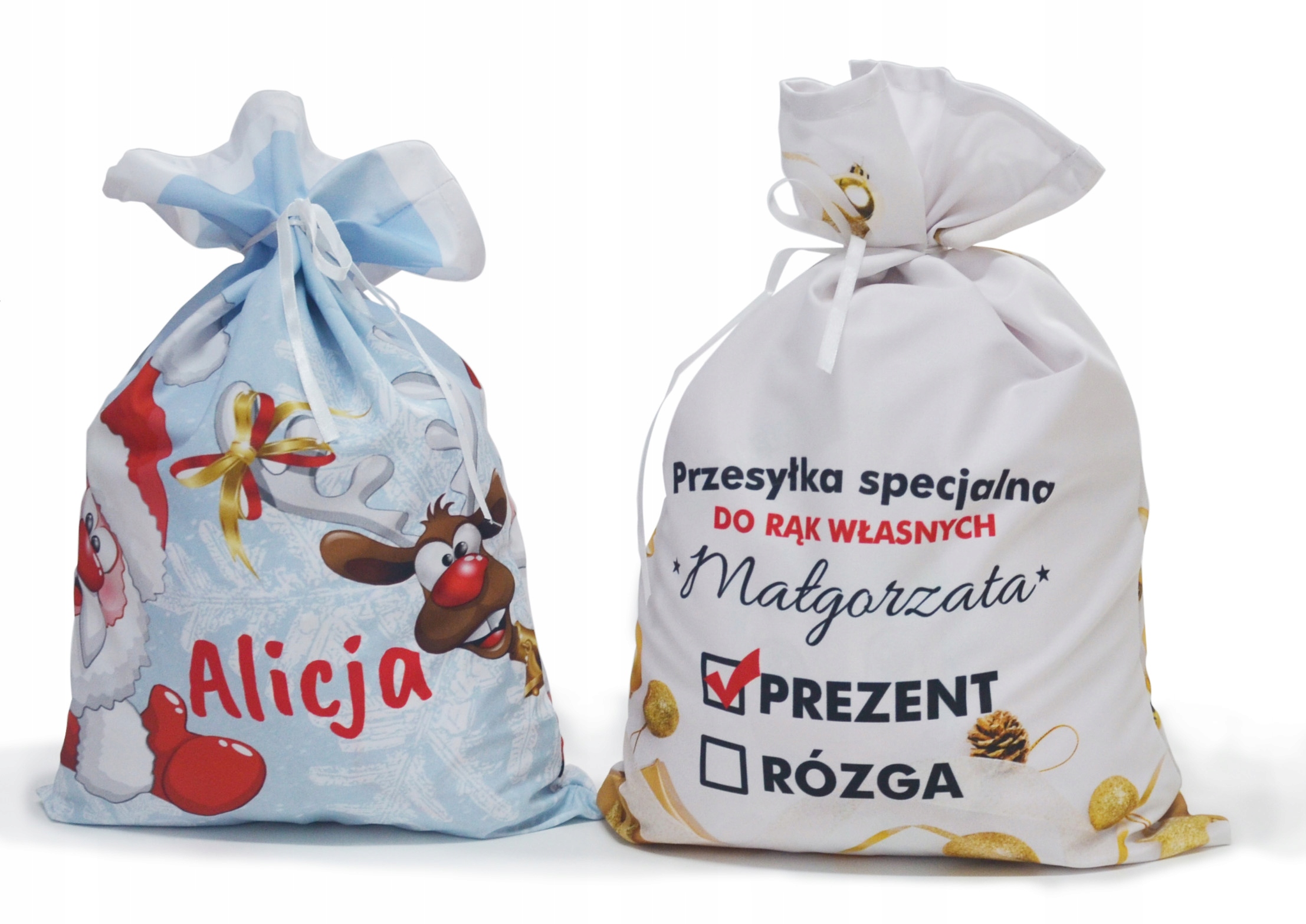 Worek Mikołaja na prezenty pod choinkę Średni Marka NNT