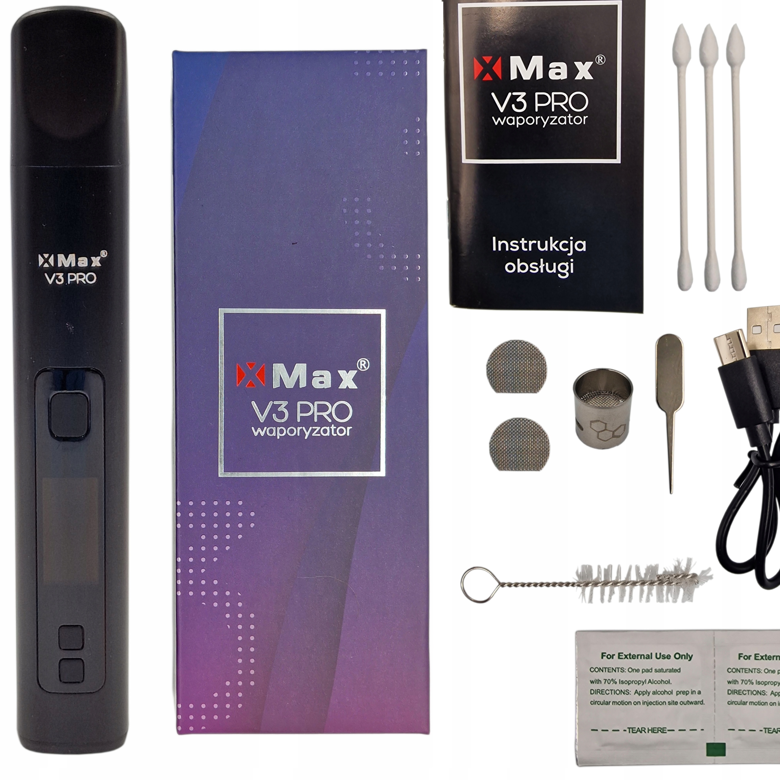 

Xmax V3 Peri Pro On-demand waporyzator do Cbd