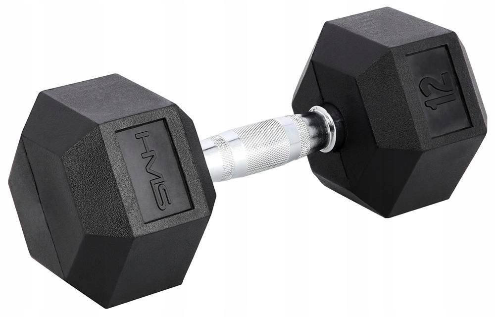 

Hantla Heksagonalna Gumowana Ciężarek 12 kg Hms