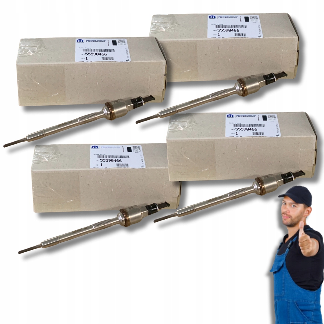 ORYGINALNA ŚWIECA ŻAROWA OPEL ASTRA J MOKKA 1.7 CDTI 55590466 - 4 SZTUKI