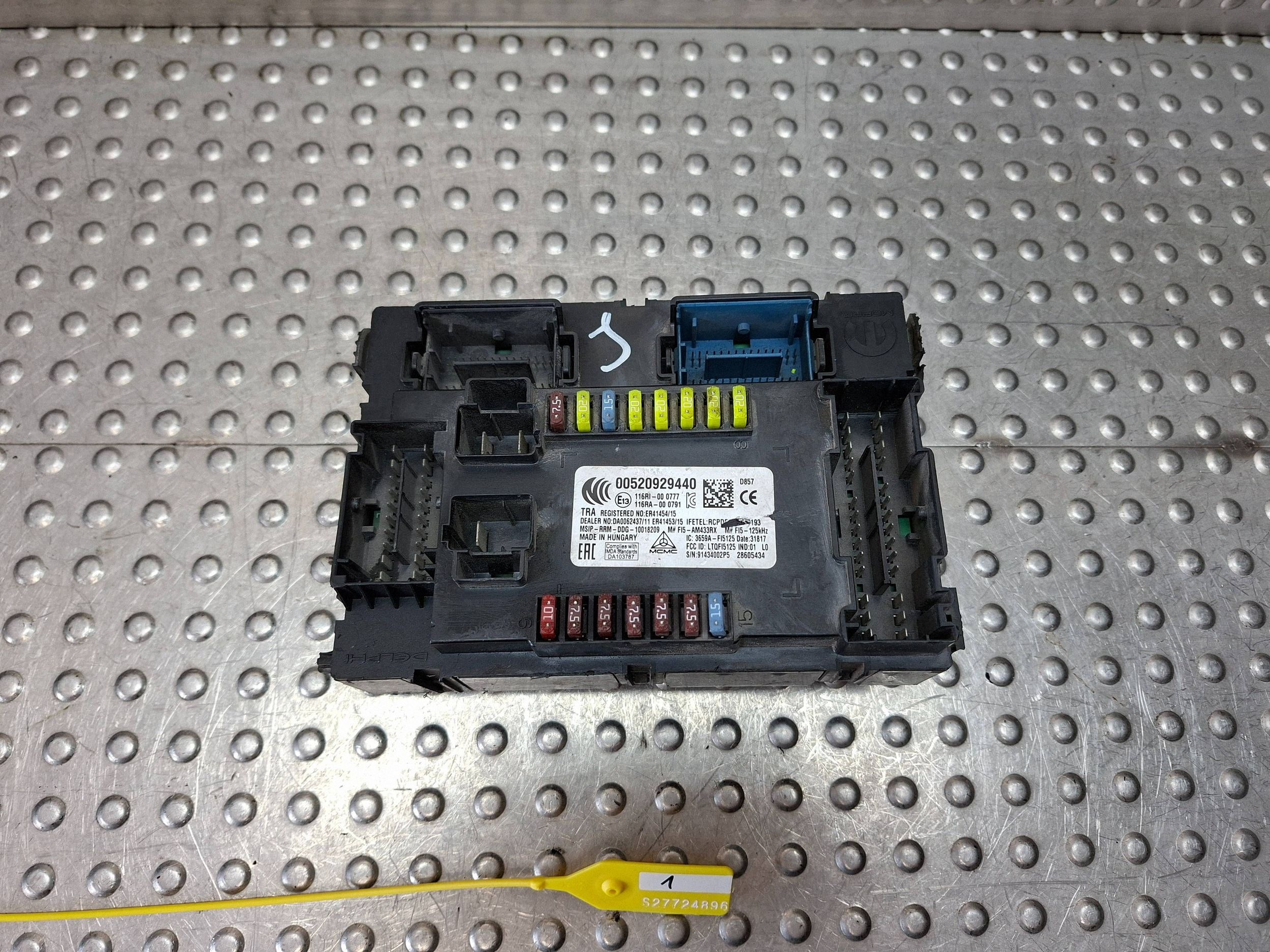modulo BSI JEEP RENEGADE LIFT 19- 1.6 E-TORQ 00520929440