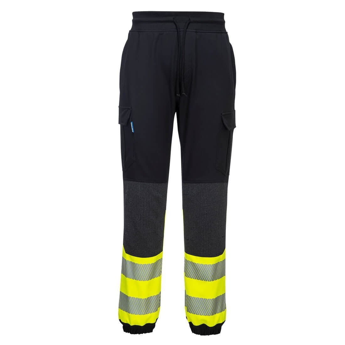 Výstražné kalhoty KX3 Flexi třída 1 Černá/Žlutá vel. S